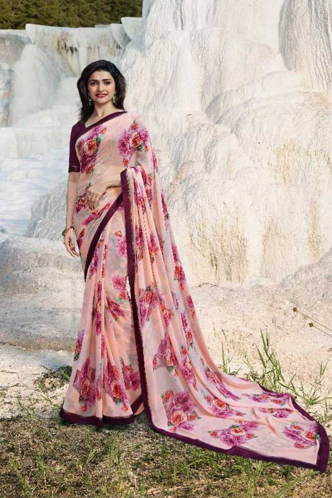 Suhani A32 Casual Wear Georgette Printed Latest Saree Collection